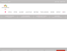 Tablet Screenshot of julianhotels.com